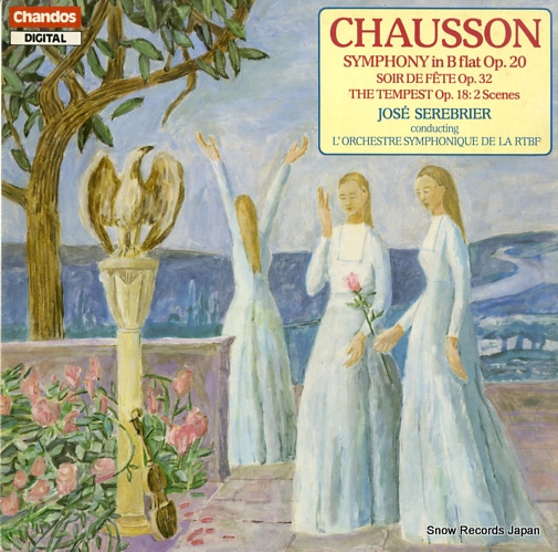 ホセ・セレブリエール chausson; symphony / soir de fete / the tempest ABRD1135