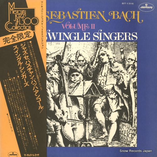 スイングル・シンガーズ ジャズ・セバスチャン・バッハ・アンコール vol.2 BT-1316