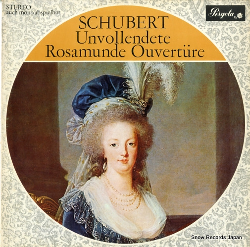 ���󥿥롦�ɥ�ƥ� shubert; unvollendete / rosamunde ouverture 832095PGY