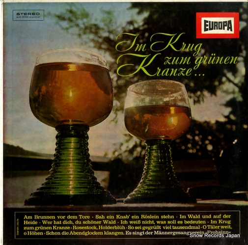 DER MANNERGESANGVEREIN 