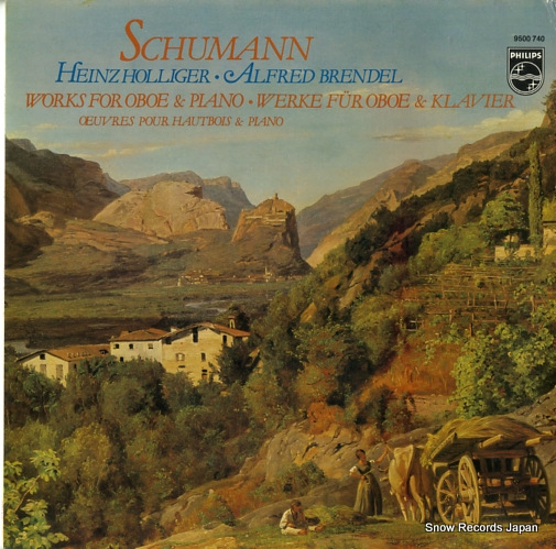 ハインツ・ホリガー schumann; works for oboe and piano 9500740