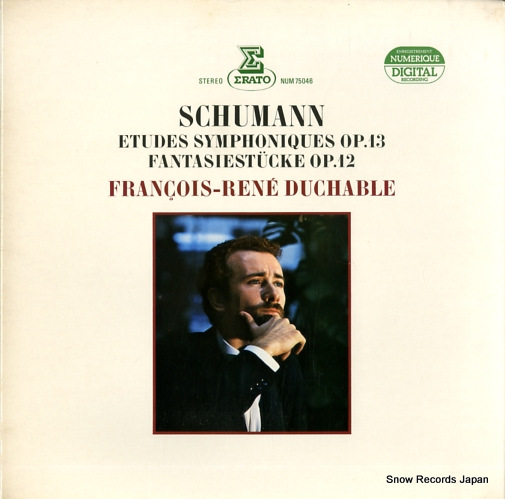 フランソワ=ルネ・デュシャーブル schumann; etudes symphonique NUM75046