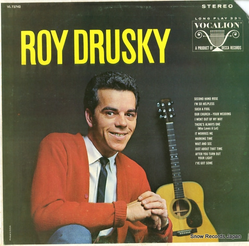 �������ɥ饹���� roy drusky VL73742