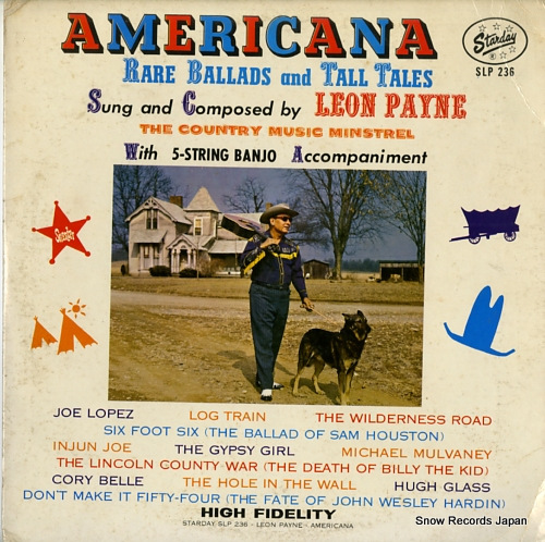 �쥪�󡦥ڥ��� americana rare ballads and tall tales SLP236