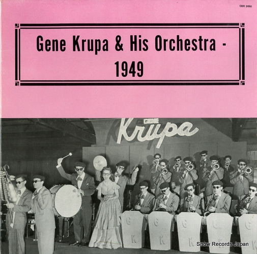 �����󡦥��롼�� gene krupa and his orchestra 1949 QSR2450