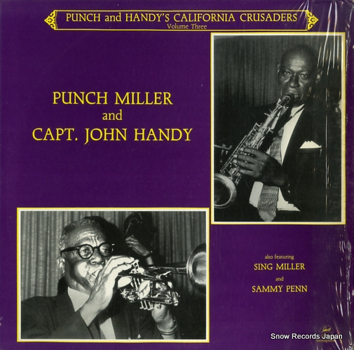 �ѥ�����ߥ顼������󡦥ϥ�ǥ� punch and handy's california crusaders volume three GHB-193