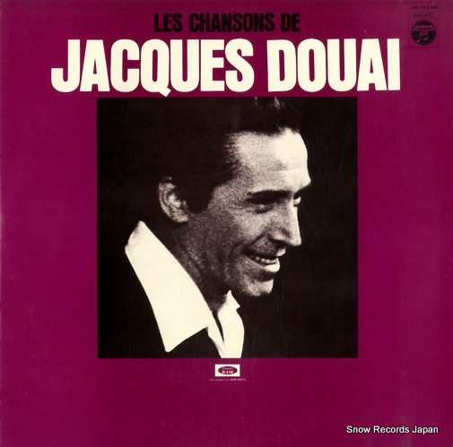 ����å������ɥ����� les chansons de jacques douai XM-222-AM