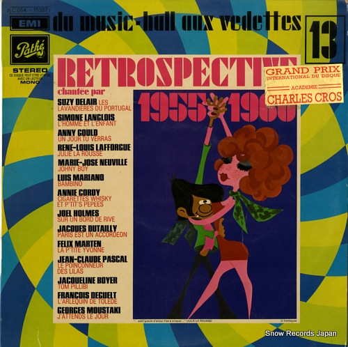 V/A du music-hall aux vedettes 13 retrospective 1955-1960 2C054-15.387