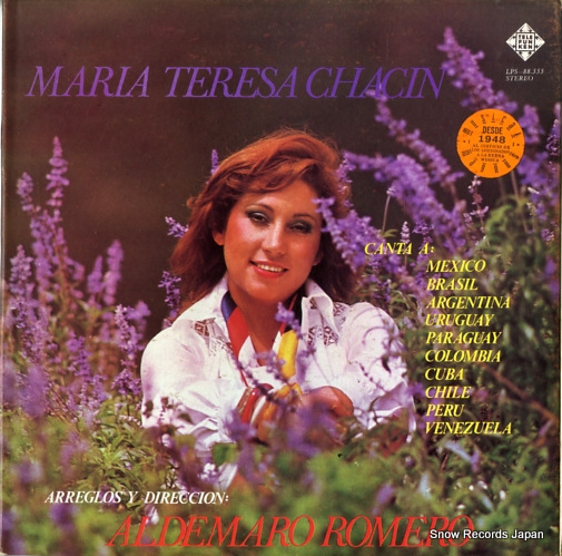 �ޥꥢ���ƥ쥵�����㥷���� maria teresa chacin LPS-88.555