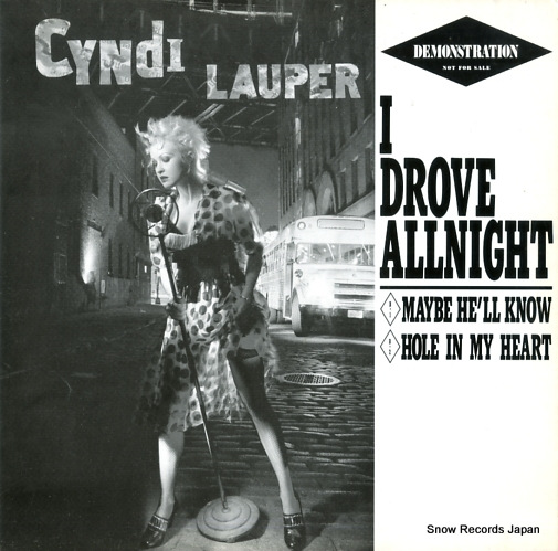 ����ǥ��������ѡ� i drove all night QY.3P-90132