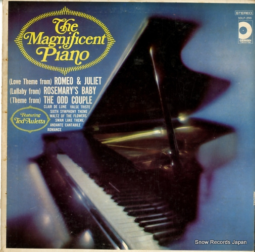 �ƥåɡ�����å� the magnificent piano SDLP-298