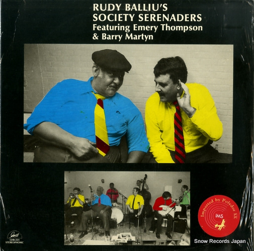 ������ǥ����Х�塼���������ƥ�������ʡ��� the rudy balliu's society serenaders GHB-223