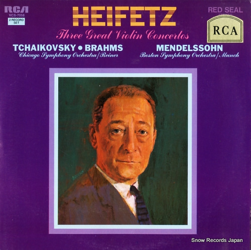 ��å��㡦�ϥ��ե��å� three great violin concertos VCS-7058