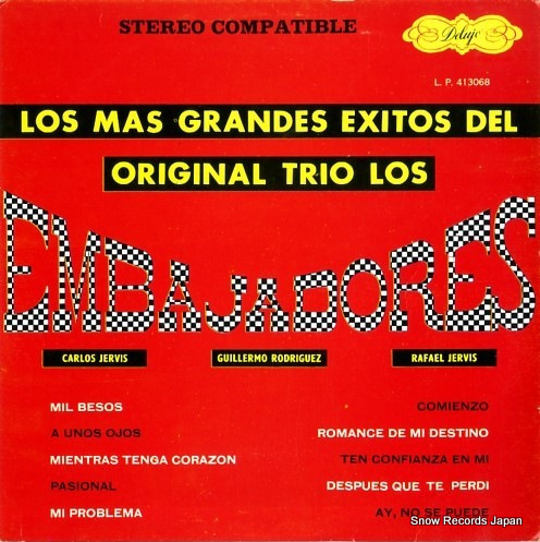 �ȥꥪ������������Хϥɡ��쥹 los mas grandes exitos del original L.P.413068