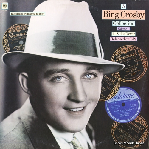 �ӥ󥰡��������ӡ� a bing crosby collection volume ii C35094