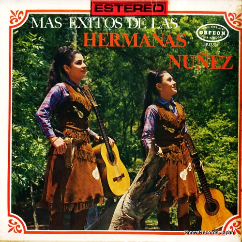 エルマニータス・ヌニェス mas exitos de las hermanas nunez LP-12-504