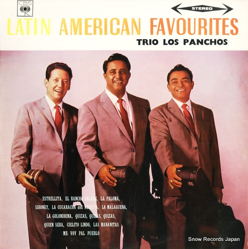 トリオ・ロス・パンチョス latin american favourites KLPS-880