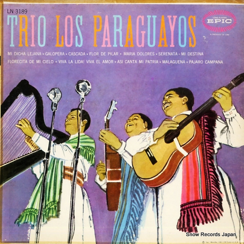 トリオ・ロス・パラガヨス trio los paraguayos LN3189