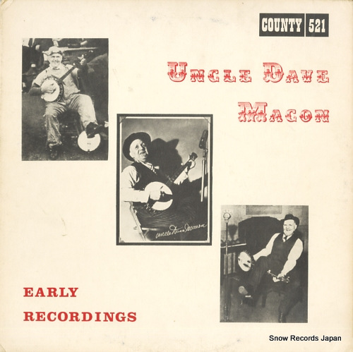 ���󥯥롦�ǥ��֡��ᥤ���� early recordings COUNTY521
