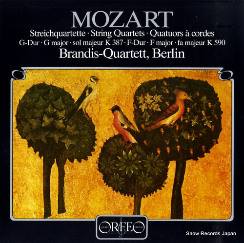 �٥��󡦥֥��ǥ����ͽ����� mozart; streichquartette S041831