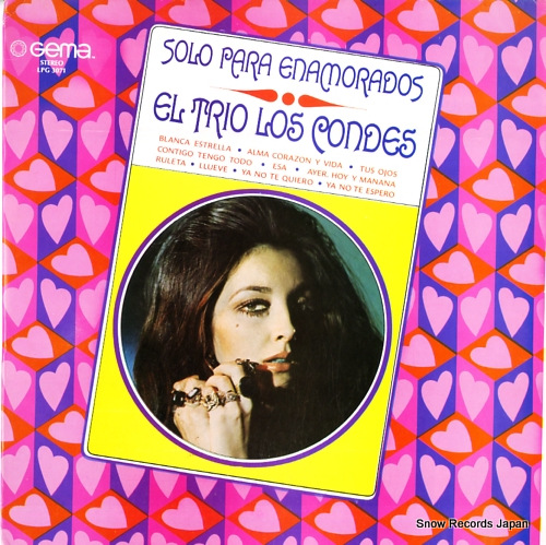 TRIO LOS CONDES solo para enamorados LPG-3071