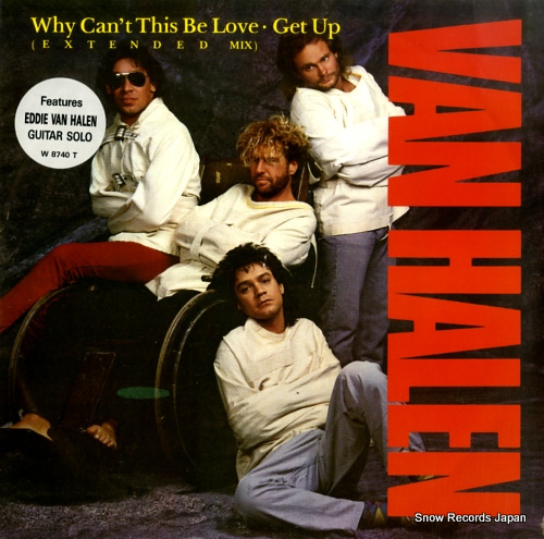 ヴァン・ヘイレン why can't this be love / get up W8740T