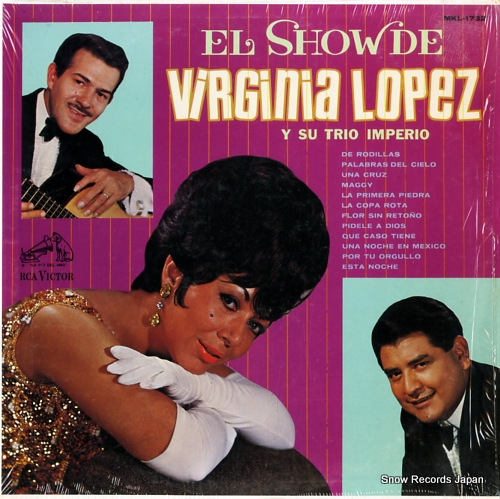 VIRGINIA LOPEZ Y SU TRIO IMPERIO el show de virginia lopez MKL-1732
