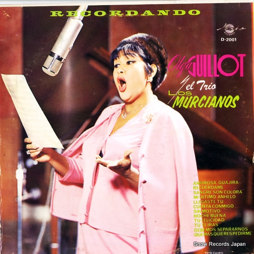 OLGA GUILLOT Y EL TRIO LOS MURCIANOS olga fuillot y el trio los murcianos D-2001