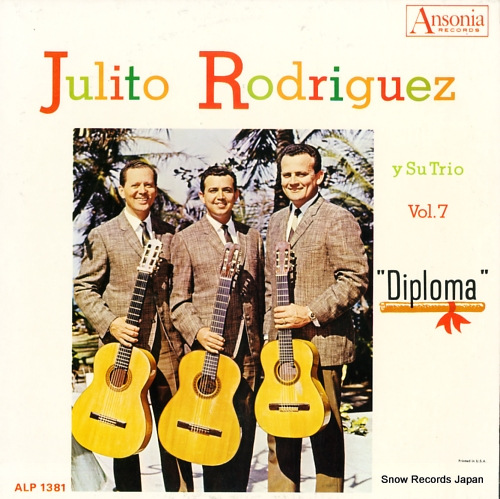 JULOTO RODRIGUEZ Y SU TRIO diploma ALP-1381