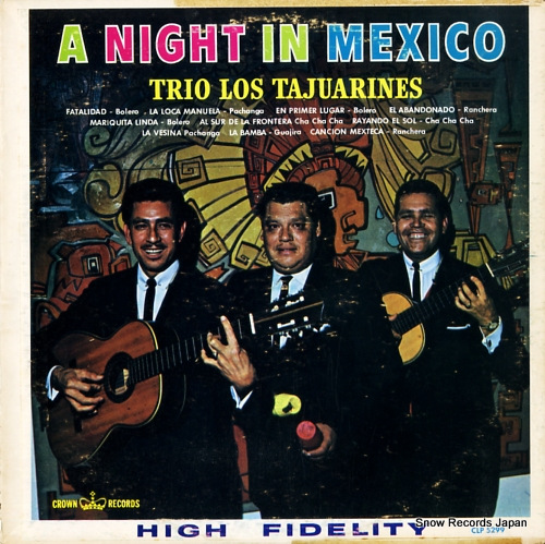 TRIO LOS TAJIARINES a night in mexico CLP5299