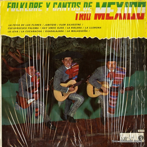 TRIO MEXICO folkore y cantos de mexico SE-609