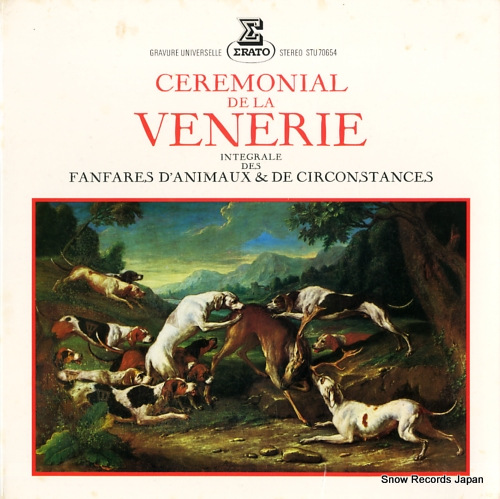 ROBERT LAMOUCHE ceremonial de la venerie STU70654