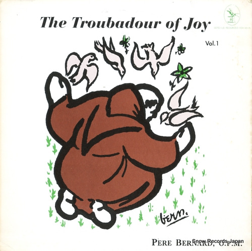PERE BERNARD the troubadour of joy vol.1 SRE1012