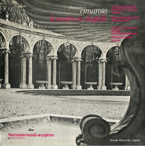 ���󥸥��������եꥭ���� cimarosa; le maitre de chapelle ARCO323