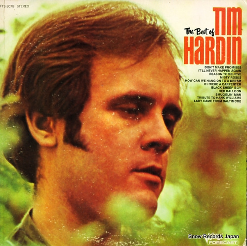 �ƥ��ࡦ�ϡ��ǥ��� the best of tim hardin FTS-3078