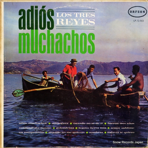 LOD TRES REYES adios muchachos LP-12-563