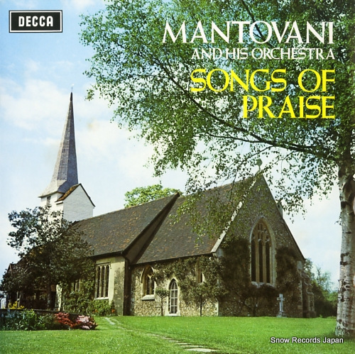 マントヴァーニ songs of praise 6408002