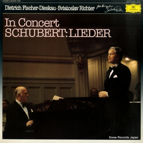 ディートリッヒ・フィッシャー・ディスカウ schubert; lieder 410979-1
