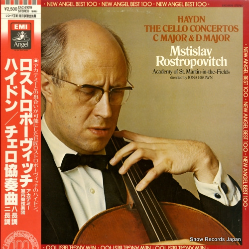 ムスティスラフ・ロストロポーヴィチ ハイドン:チェロ協奏曲ハ長調 EAC-81019