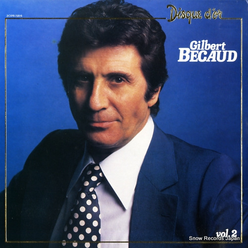 ジルベール・ベコー disque d'or vol.2 2C070-72015