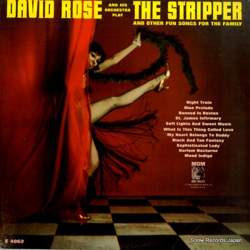 デヴィッド・ローズ the stripper and other fun songs for the family E4062