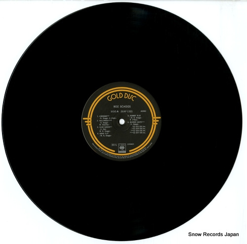 SCAGGS, BOZ gold disc 26AP1325