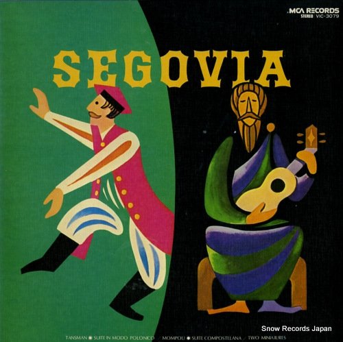 SEGOVIA, ANDRES guitar VIC-3079