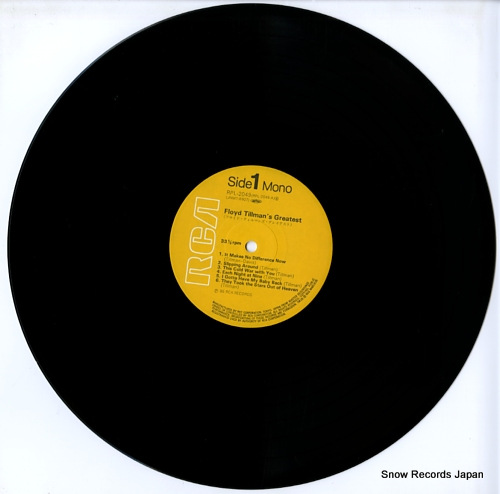 TILLMAN, FLOYD floyd tilman's greatest RPL-2049