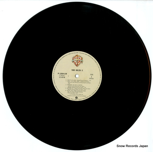 VAN HALEN van halen 2 P-10641W