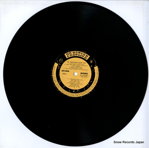 MONK, THELONIOUS the thelonious monk trio PJ-5/PJ-5-7027