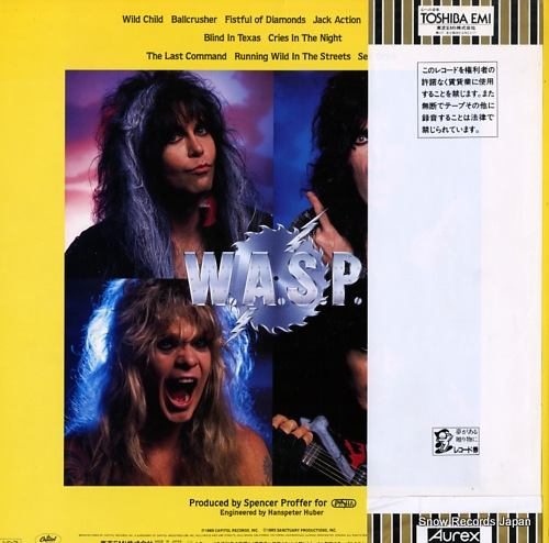 W.A.S.P. the last command S33-1001
