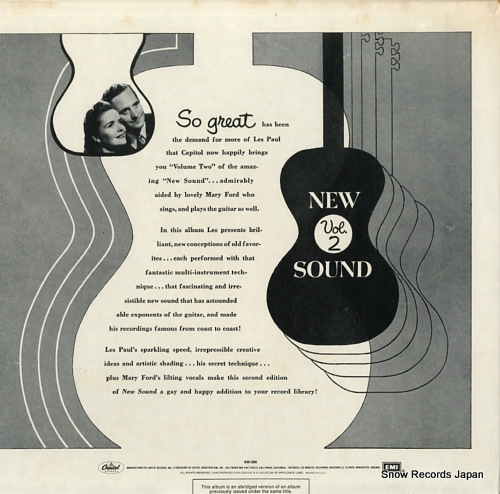 PAUL, LES new sound volume 2 SM-286