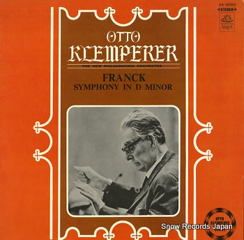 KLEMPERER, OTTO franck; symphony in d minor AA.8090