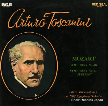 TOSCANINI, ARTURO mozart; symphony no.40 & no.41 jupiter VRA-2026